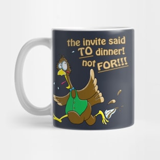 Thanksgiving Turkey Mug